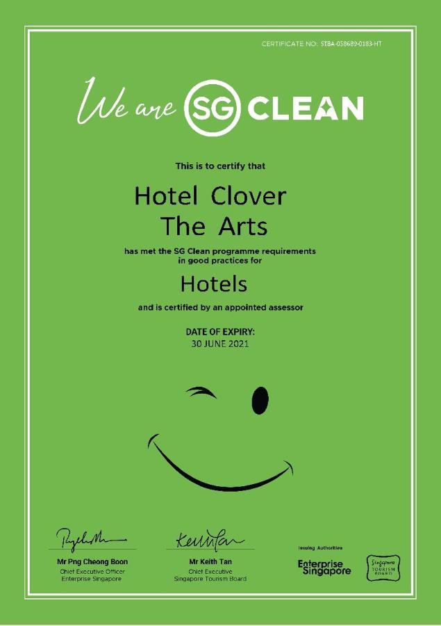 Hotel Clover The Arts Singapore Ngoại thất bức ảnh